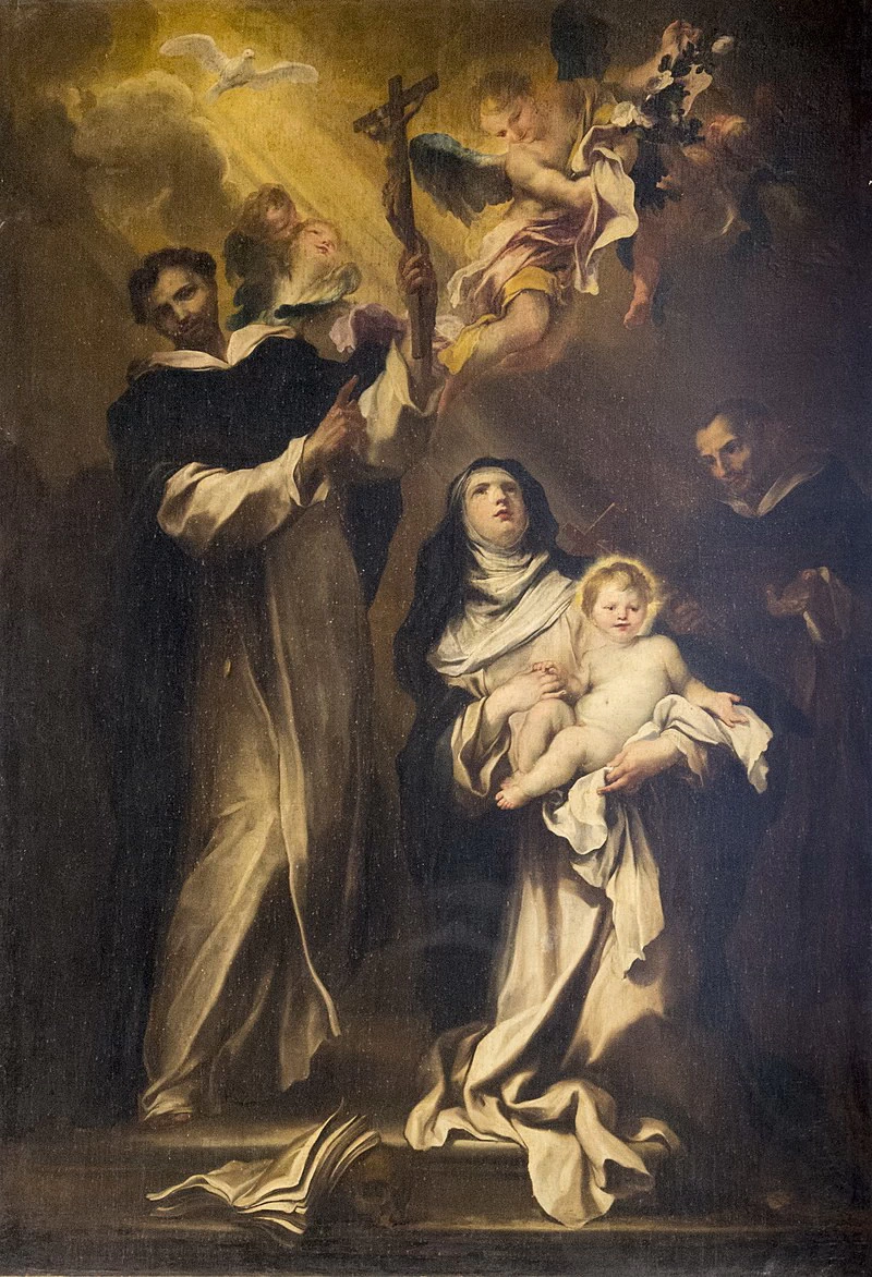 I santi Rosa da Lima, Vincenzo Ferre e Luigi Beltran